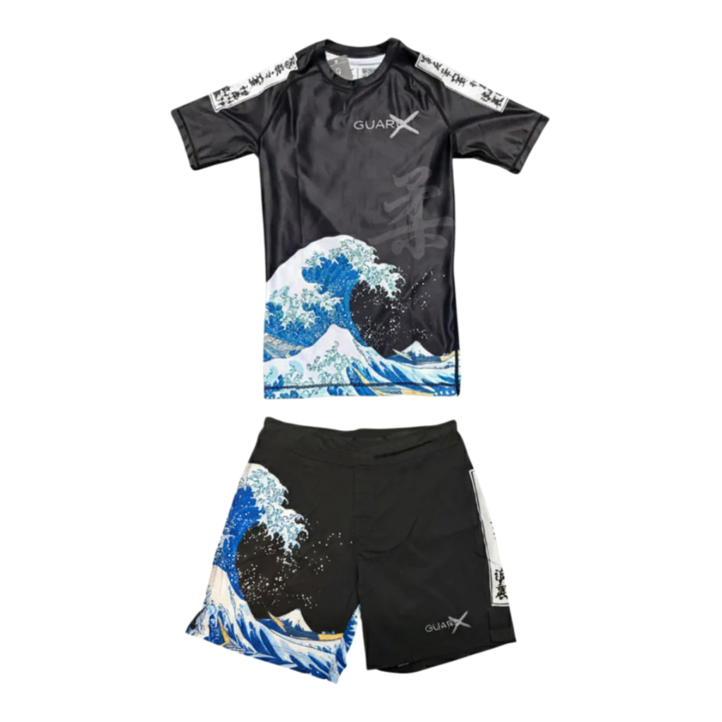 Rash Guard - Conjunto de camiseta y pantalones cortos