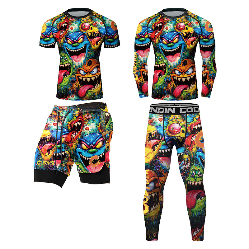 Rash Guard - Camiseta de compresión para hombre con
