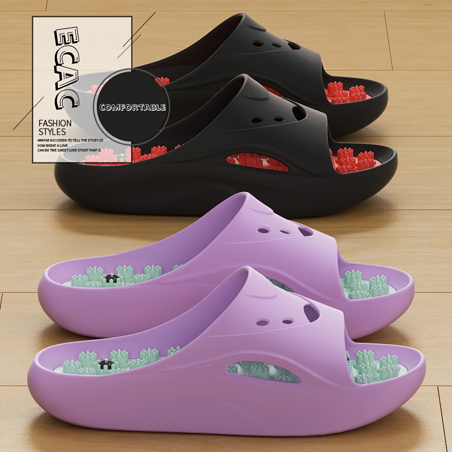 Water Shoes - Pantuflas de Masaje EVA para Hombre