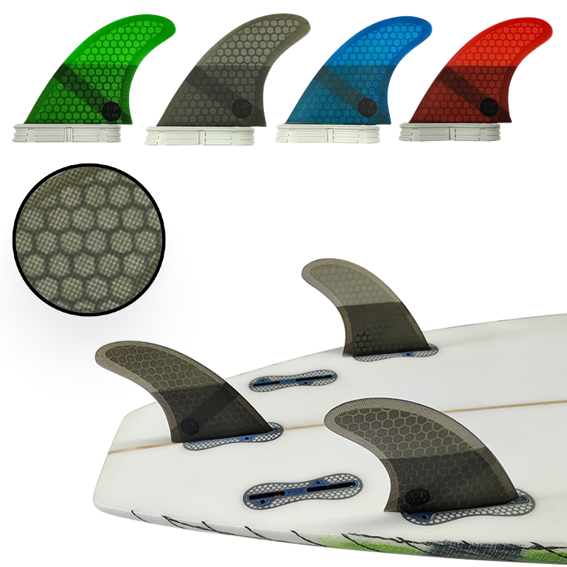 Aletas de surf M Tri Fins UPSU - Surfboard Leash reseña y precio