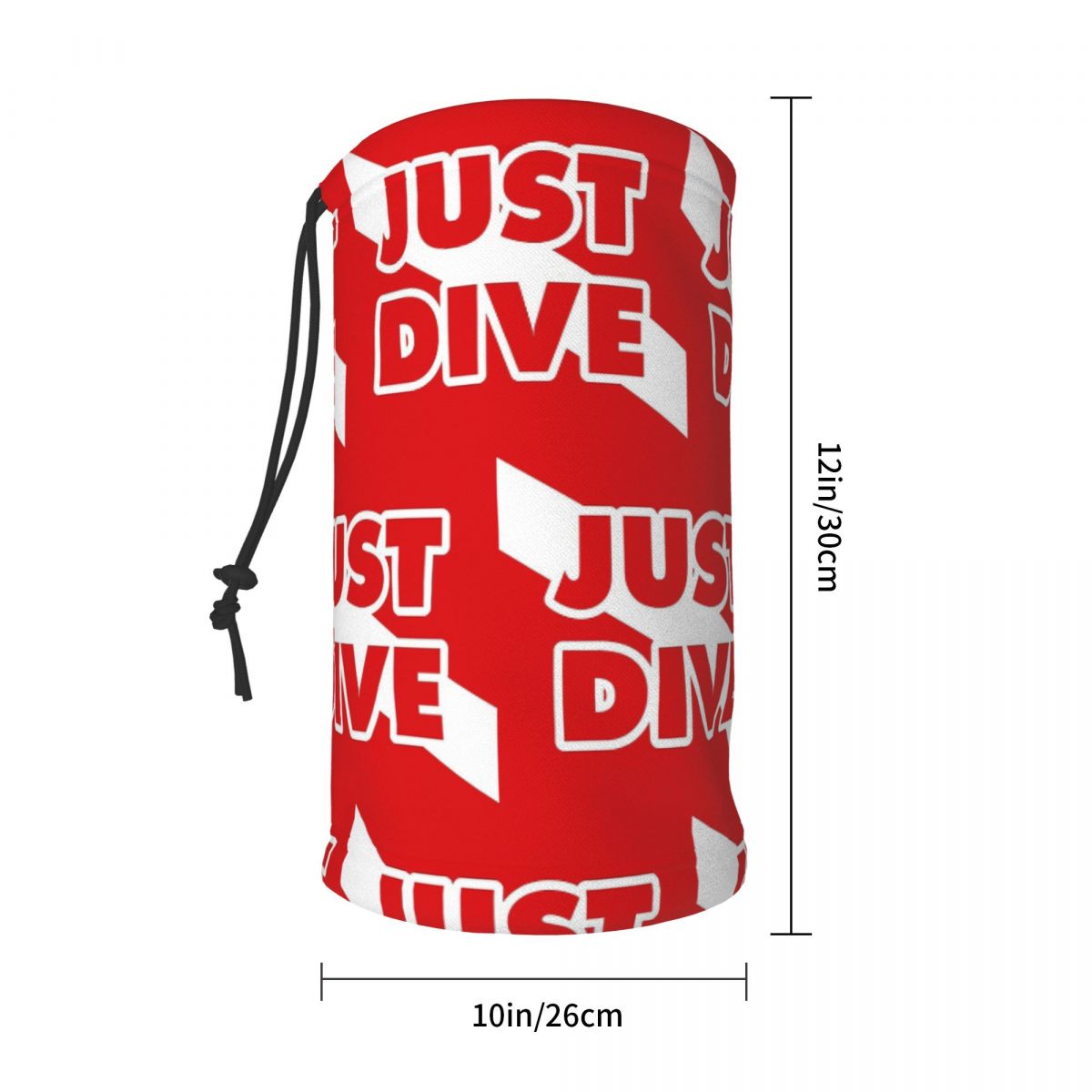 Bandana con estampado de bande - Diving Mask reseña y precio